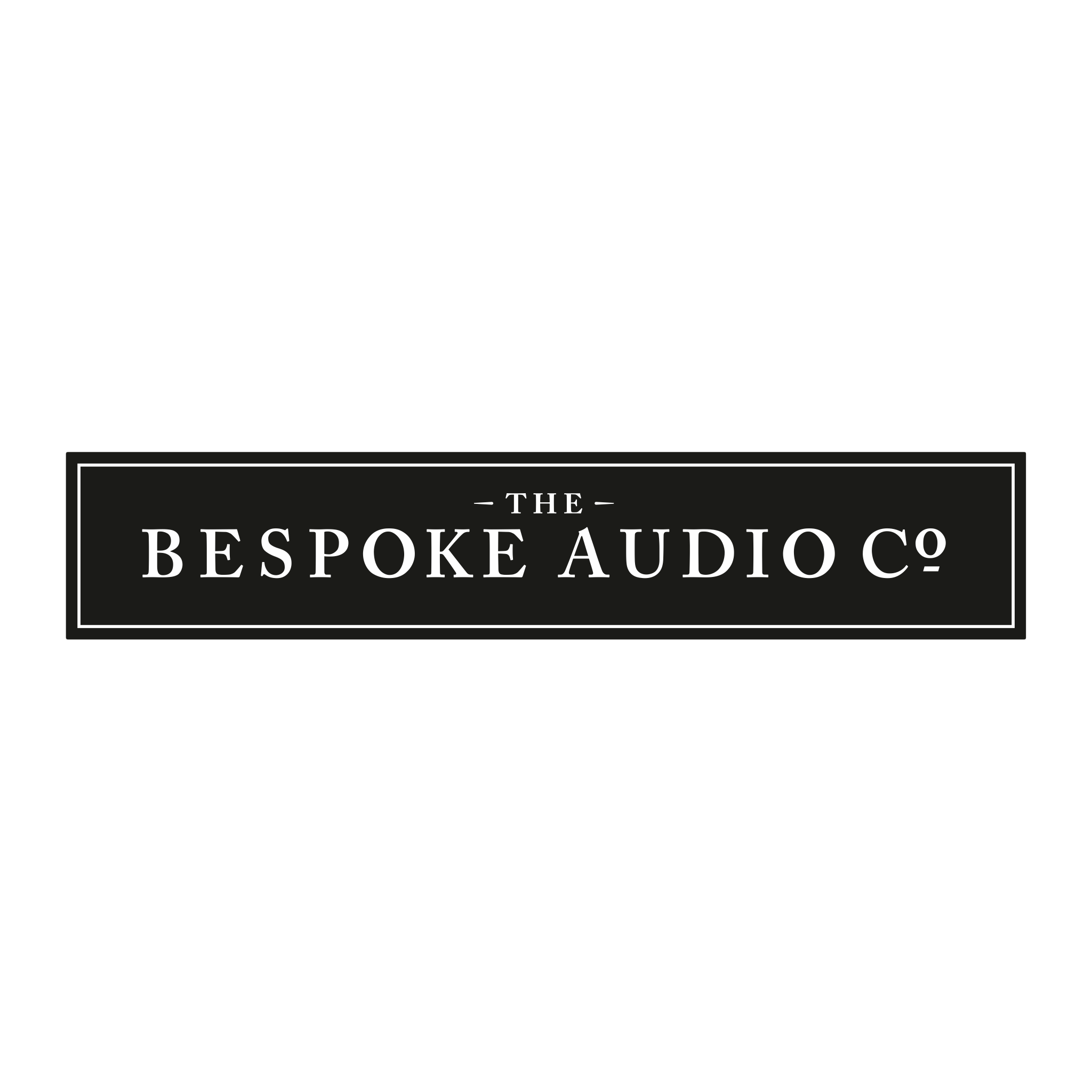 The bespoke audio company logo